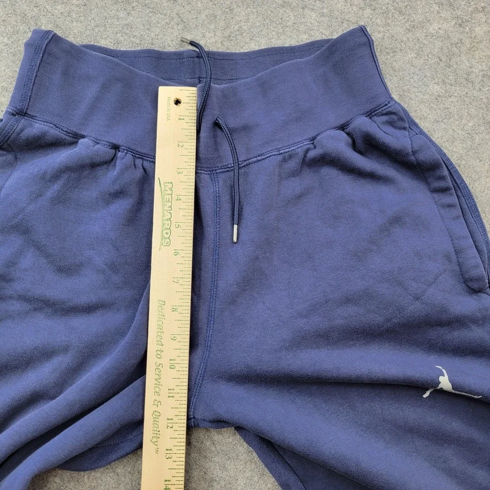 Jordan Pants Mens Medium Blue Fleece Joggers Elastic Waist Pockets Speckle Cuffs